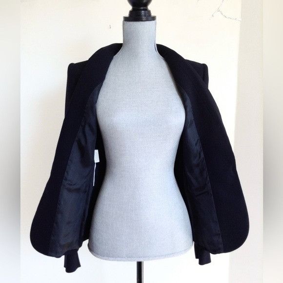 Giorgio Armani Giorgio Armani Black Tailored Single-Button Blazer IT 40 US Size S / US 4 / IT 40 - 4 Thumbnail