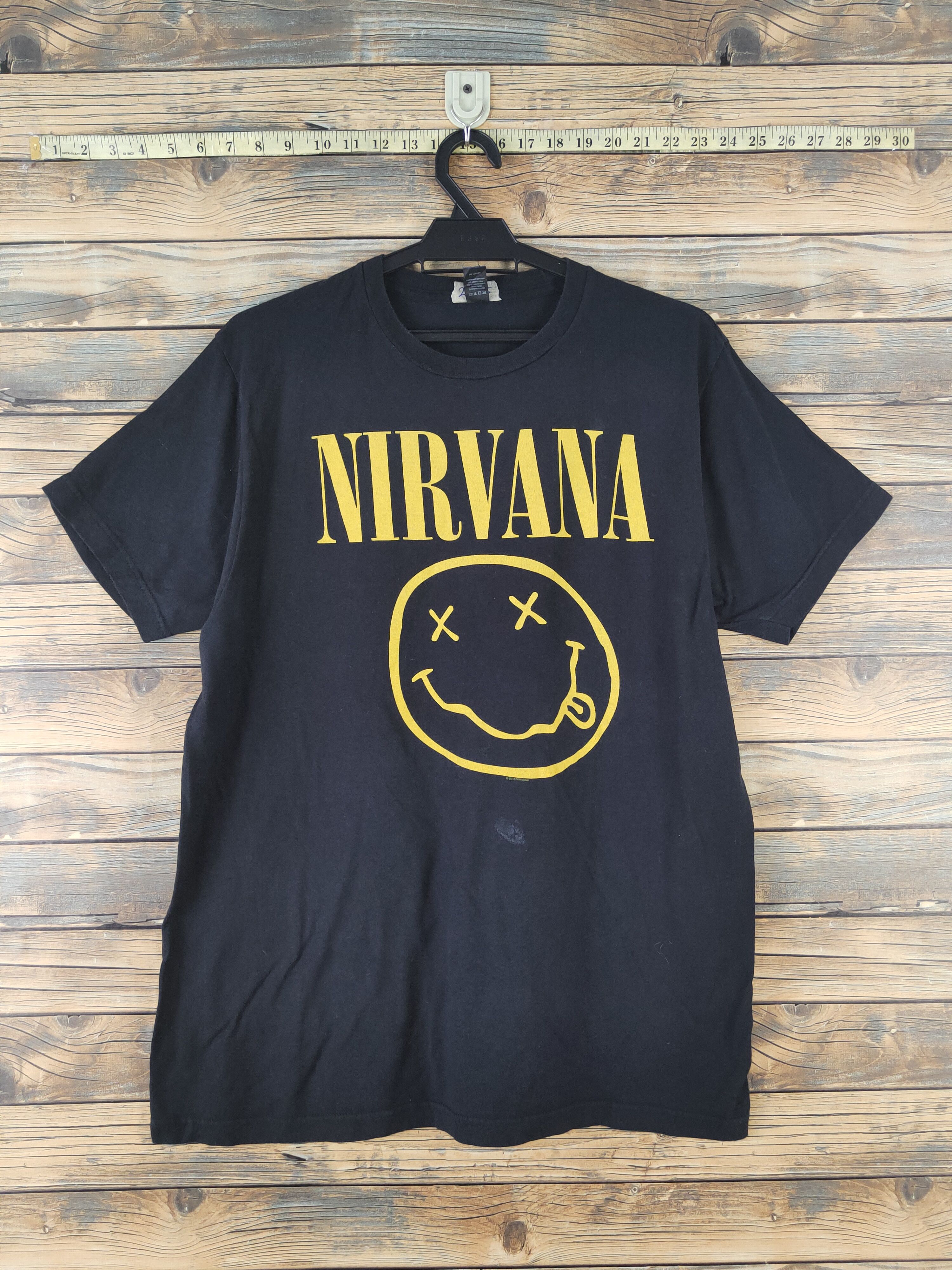 Nirvana DL Nirvana Black Short Sleeve T-shirt #2095 Size US L / EU 52-54 / 3 - 1 Thumbnail