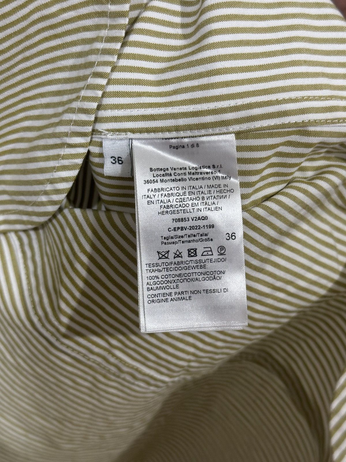 Bottega Veneta Bottega Veneta - Striped Shirt - Long Sleeve Size XS / US 0-2 / IT 36-38 - 9 Thumbnail