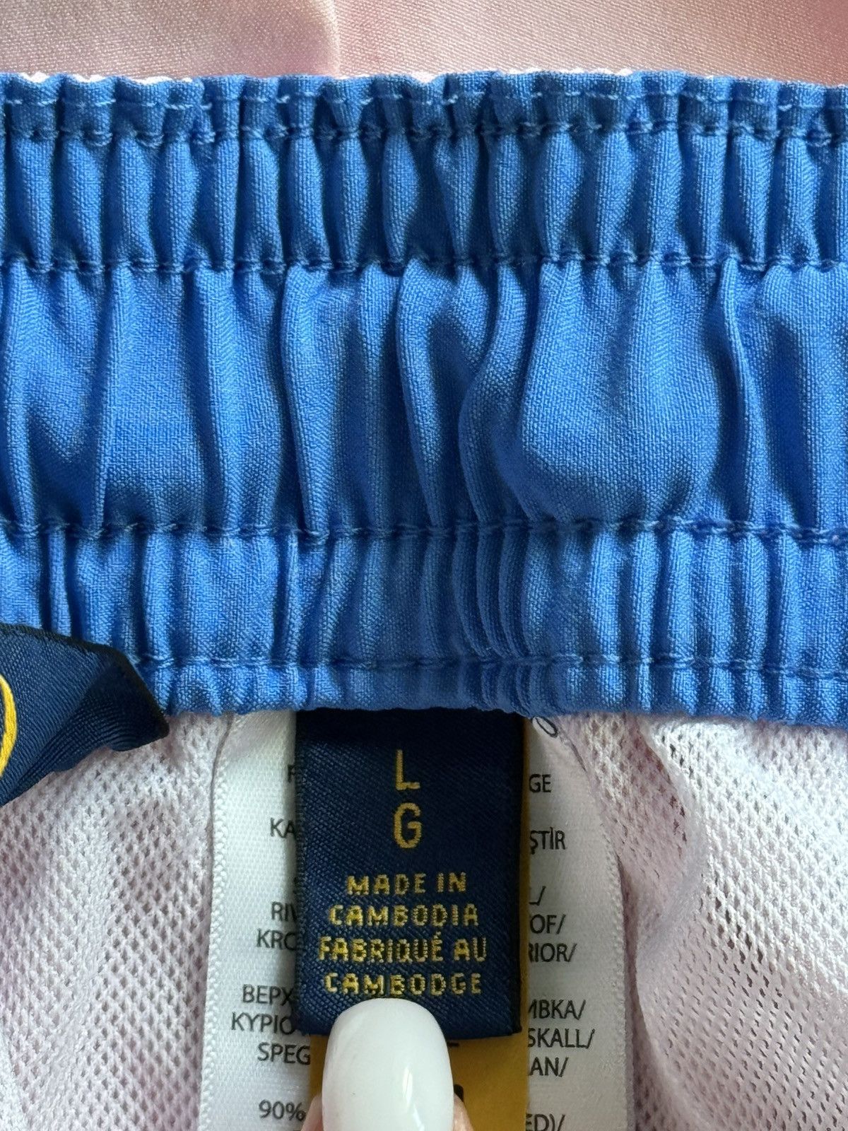 Polo Ralph Lauren Polo Ralph Lauren knit logo swim shorts Size US 34 / EU 50 - 7 Thumbnail