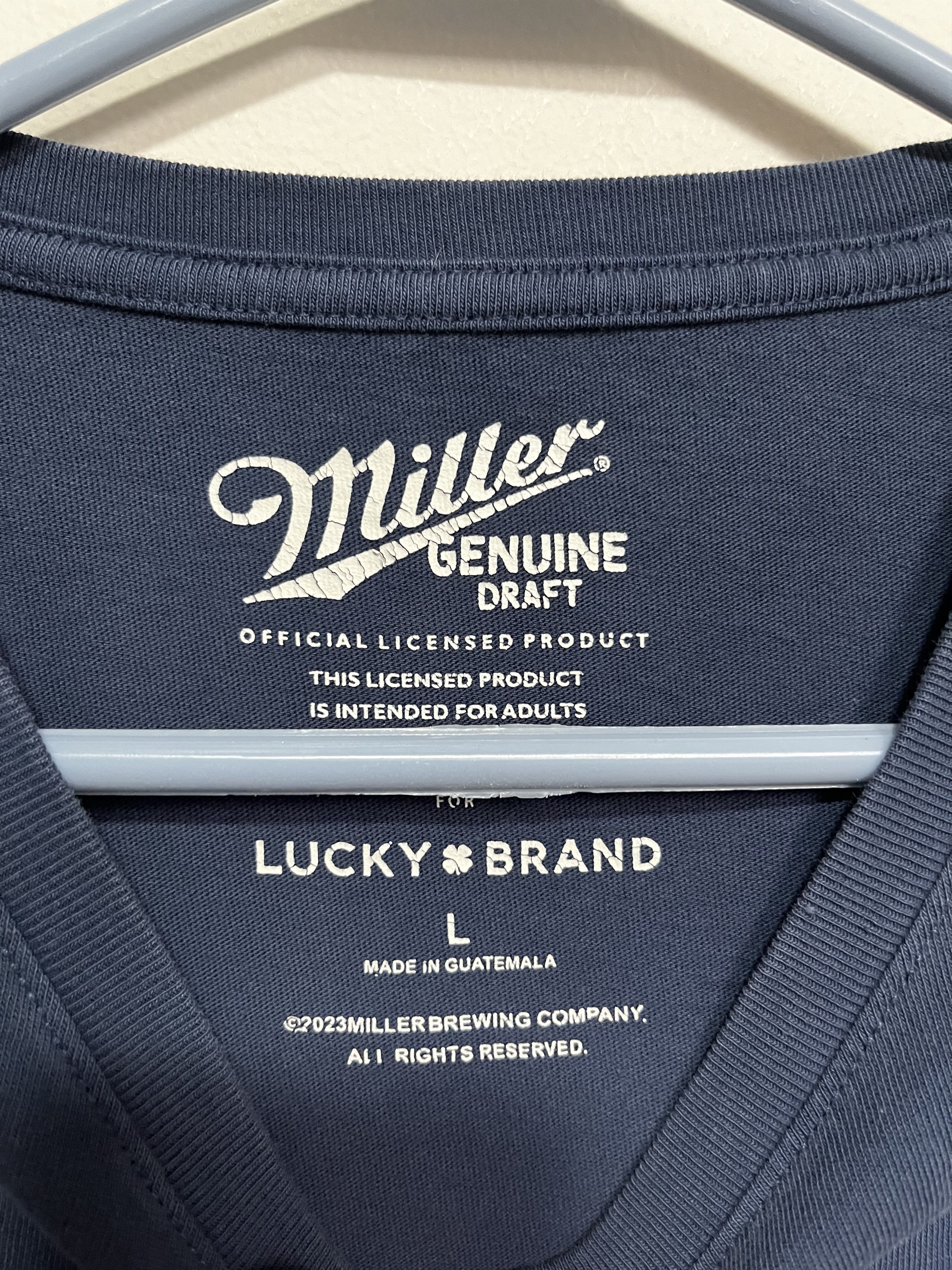 Lucky Brand Lucky Brand x Miller Draft Eagle Tee - Navy (L) Size US L / EU 52-54 / 3 - 5 Thumbnail