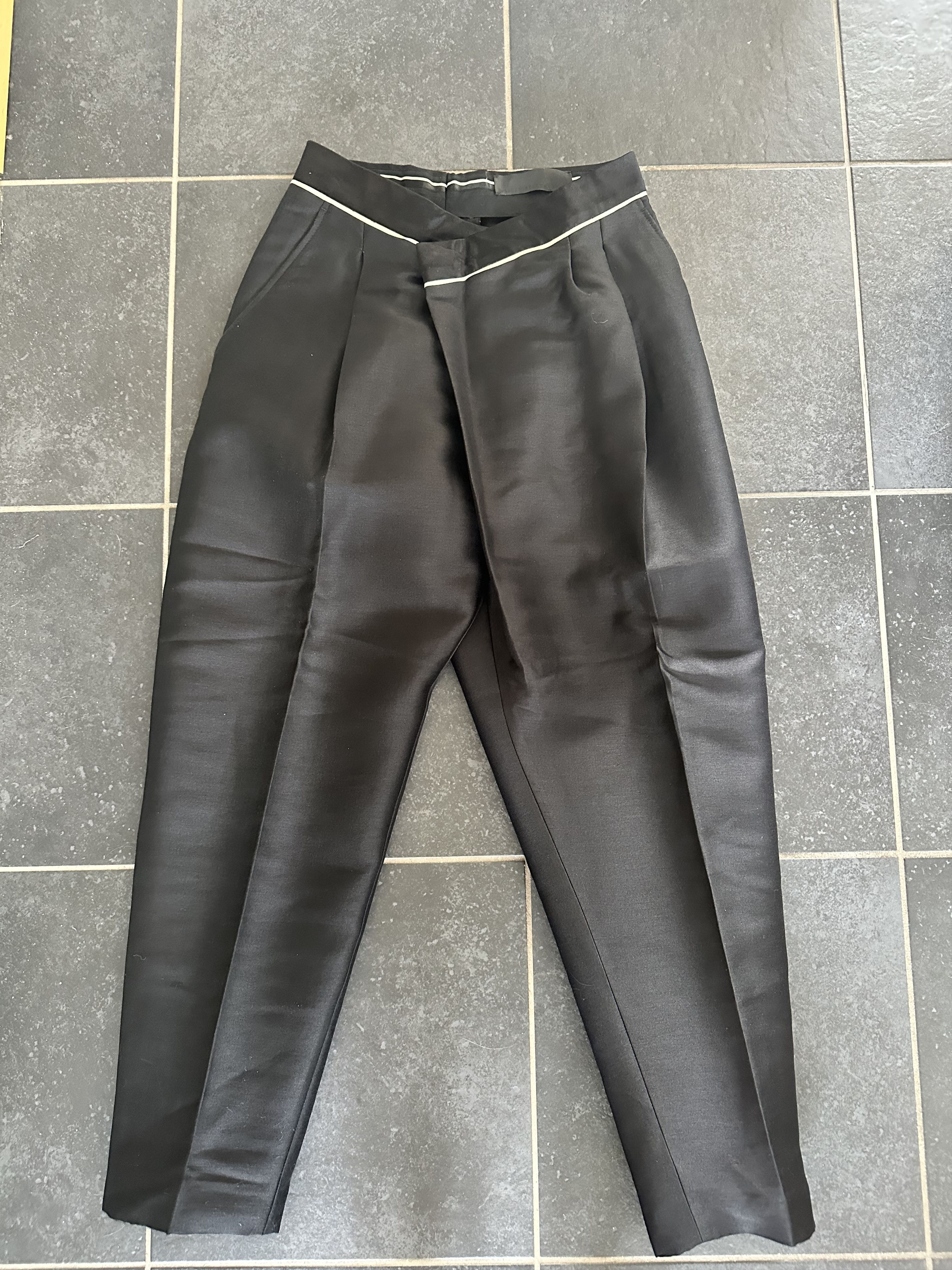 Haider Ackermann Silk Band Trousers Size US 30 / EU 46 - 3 Thumbnail