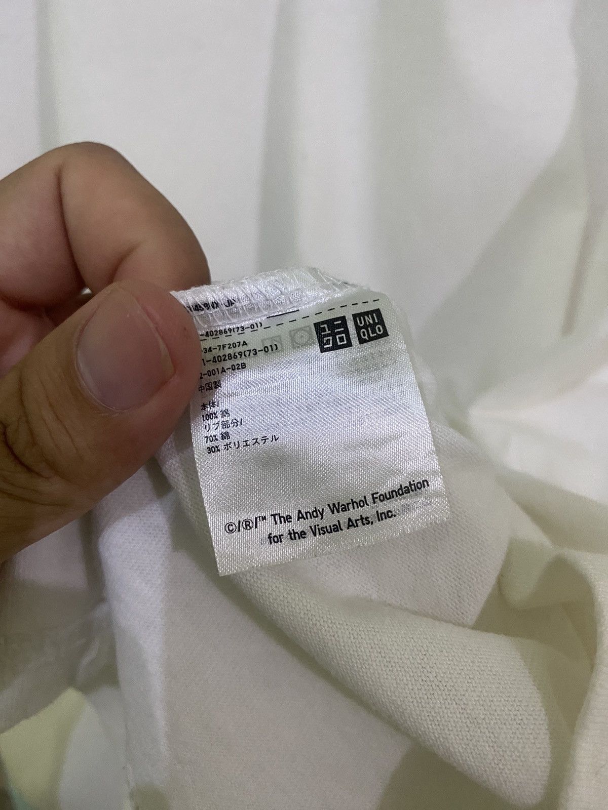 Andy Warhol × Uniqlo Andy Warhol X Uniqlo Long Sleeve T Shirt Size US XL / EU 56 / 4 - 7 Thumbnail