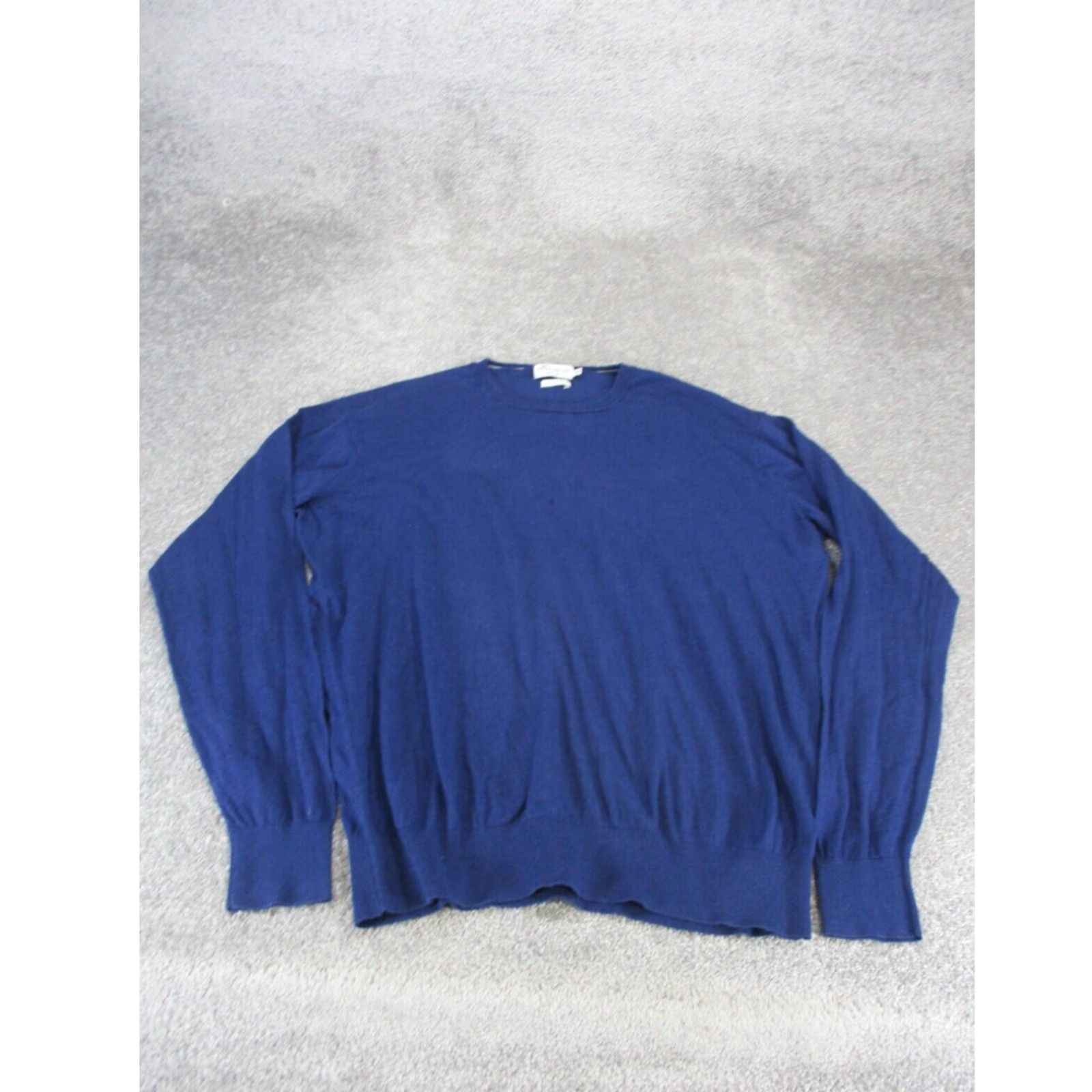 Peter Millar Peter Millar Soft Blue Cotton Crewneck Sweater Mens Large Pullover Size US L / EU 52-54 / 3 - 1 Thumbnail