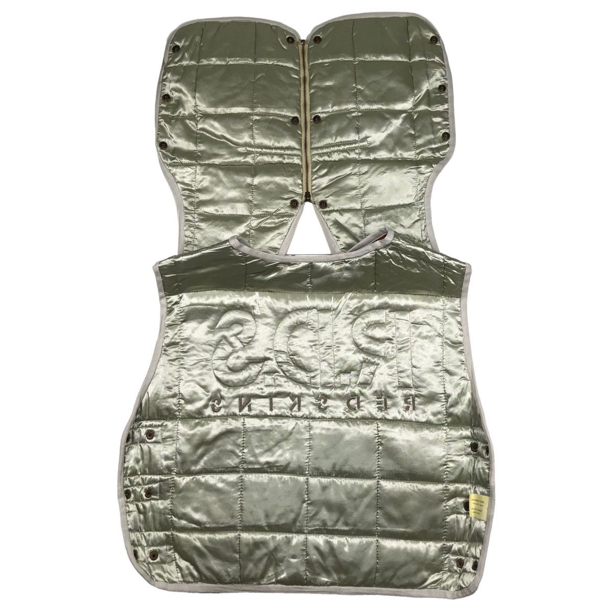 NFL Vintage R.D.S Red skins Acetate Quilted Padded Vest Size US M / EU 48-50 / 2 - 2 Thumbnail