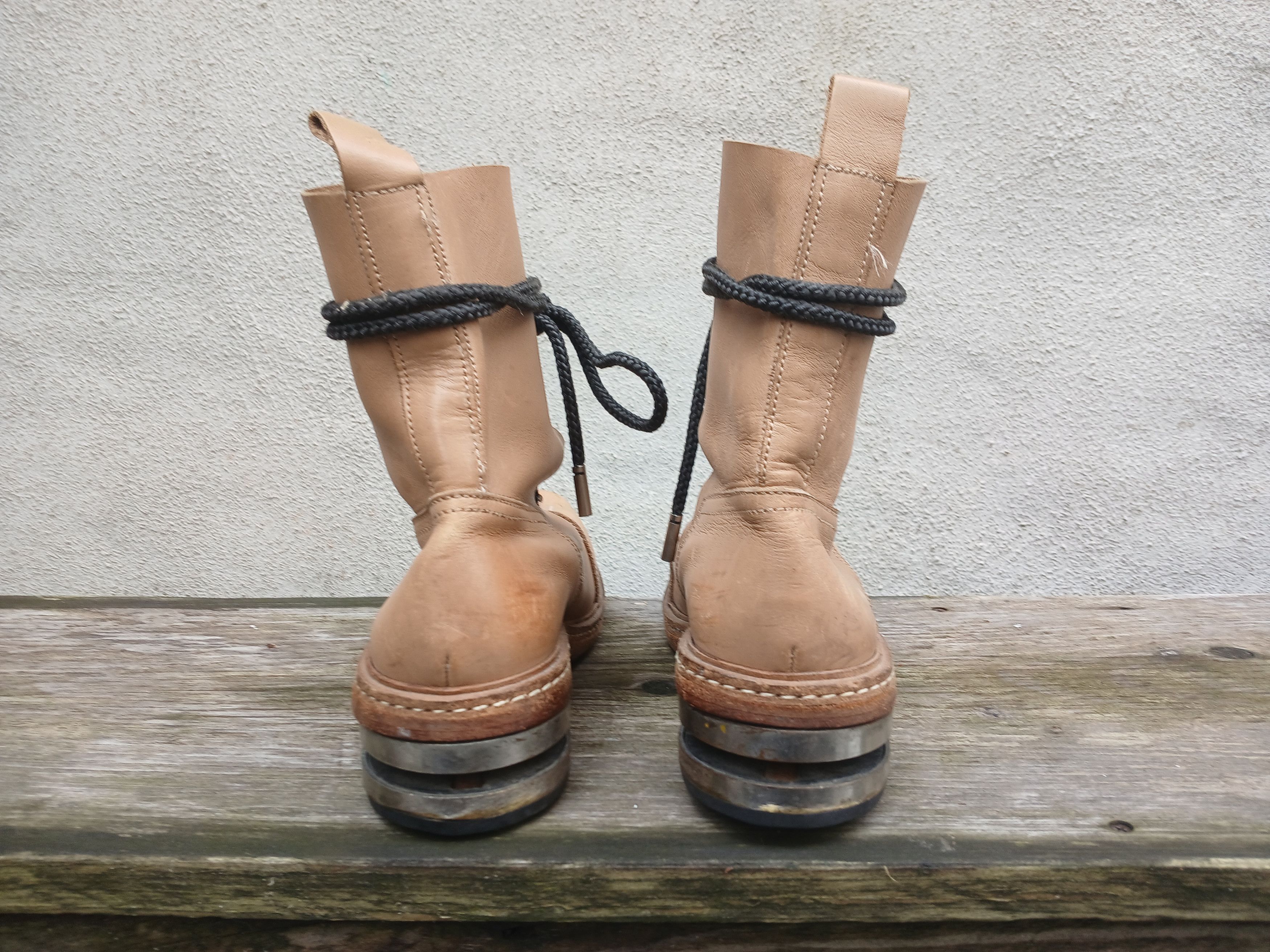 Dirk Bikkembergs Dirk Bikkembergs vintage Metal heel Combat Boots Size US 10 / EU 43 - 3 Thumbnail
