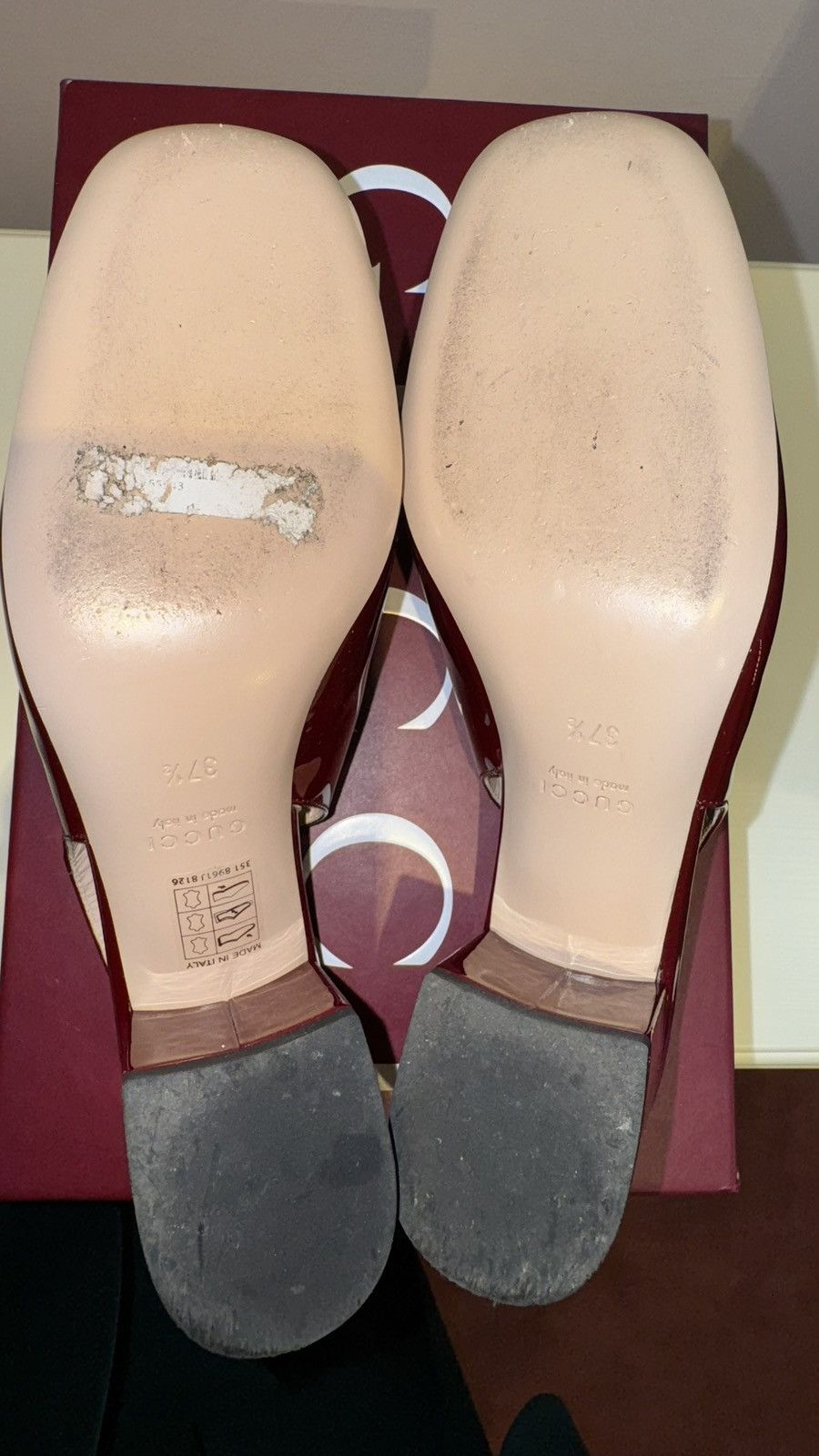 Gucci Women’s Horsebit Pump Size US 7.5 / IT 37.5 - 10 Thumbnail