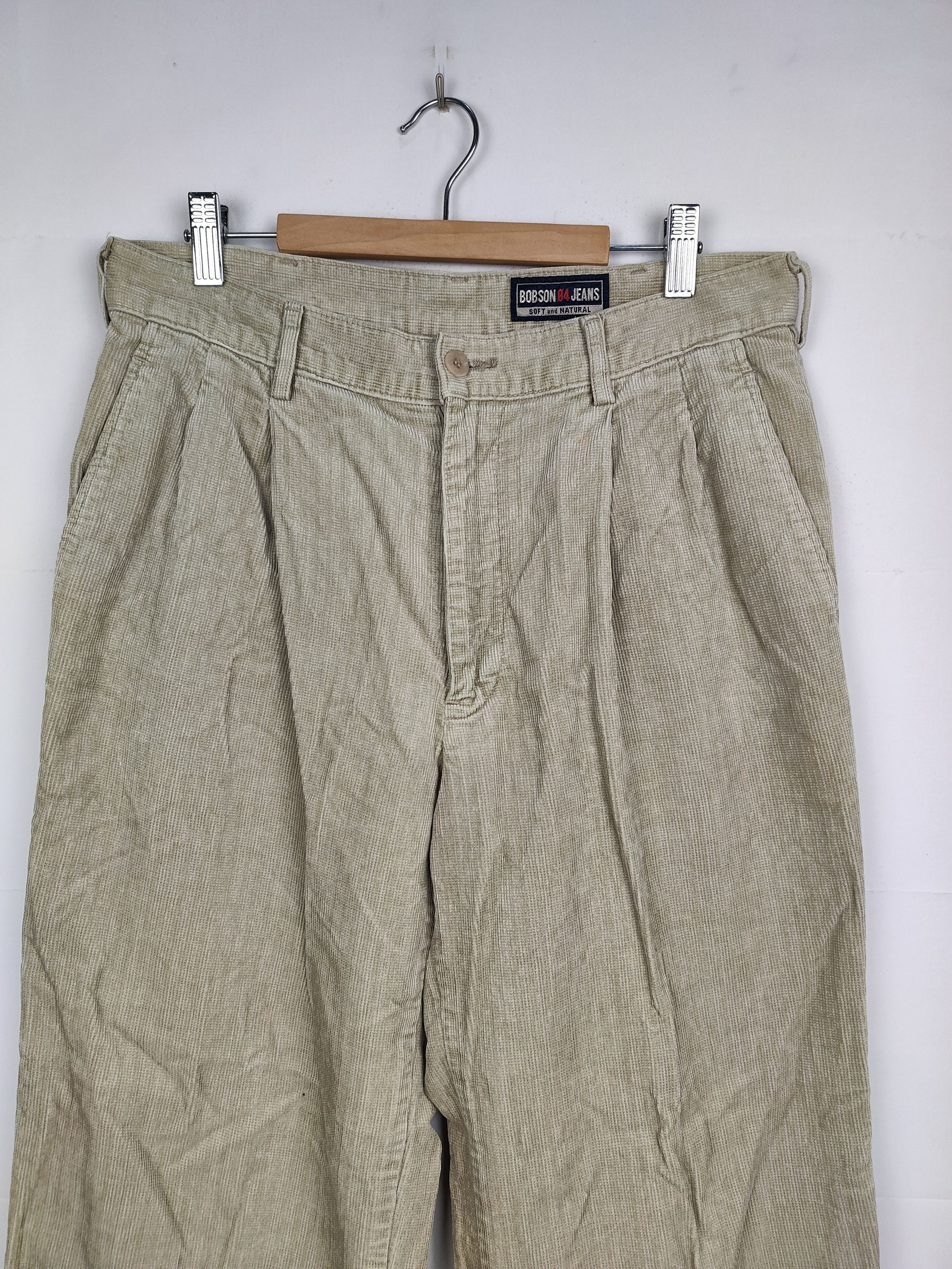 Vintage Vintage Bobson Corduroy Trouser Pant Size US 31 - 2 Thumbnail