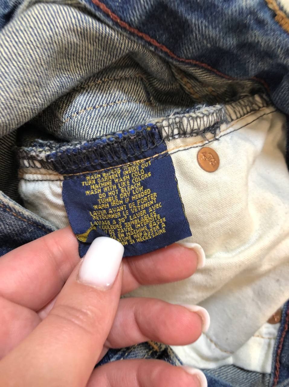 Polo Ralph Lauren Polo Ralph Lauren Slim Straight Denim jeans Size 27" / US 4 / IT 40 - 3 Thumbnail
