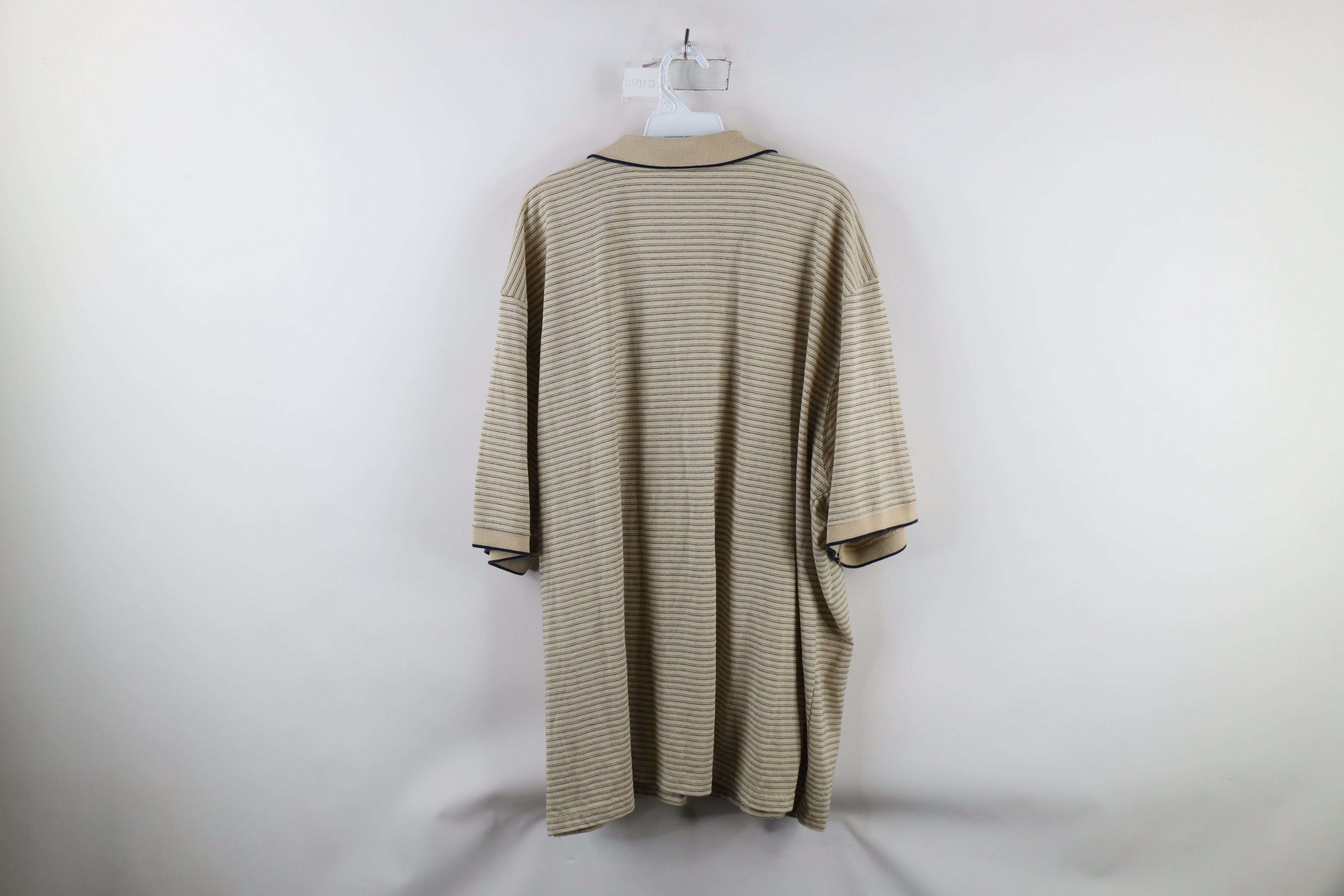 Vintage Vintage 90s Streetwear Collared Short Sleeve Polo Shirt Size US XXL / EU 58 / 5 - 5 Thumbnail