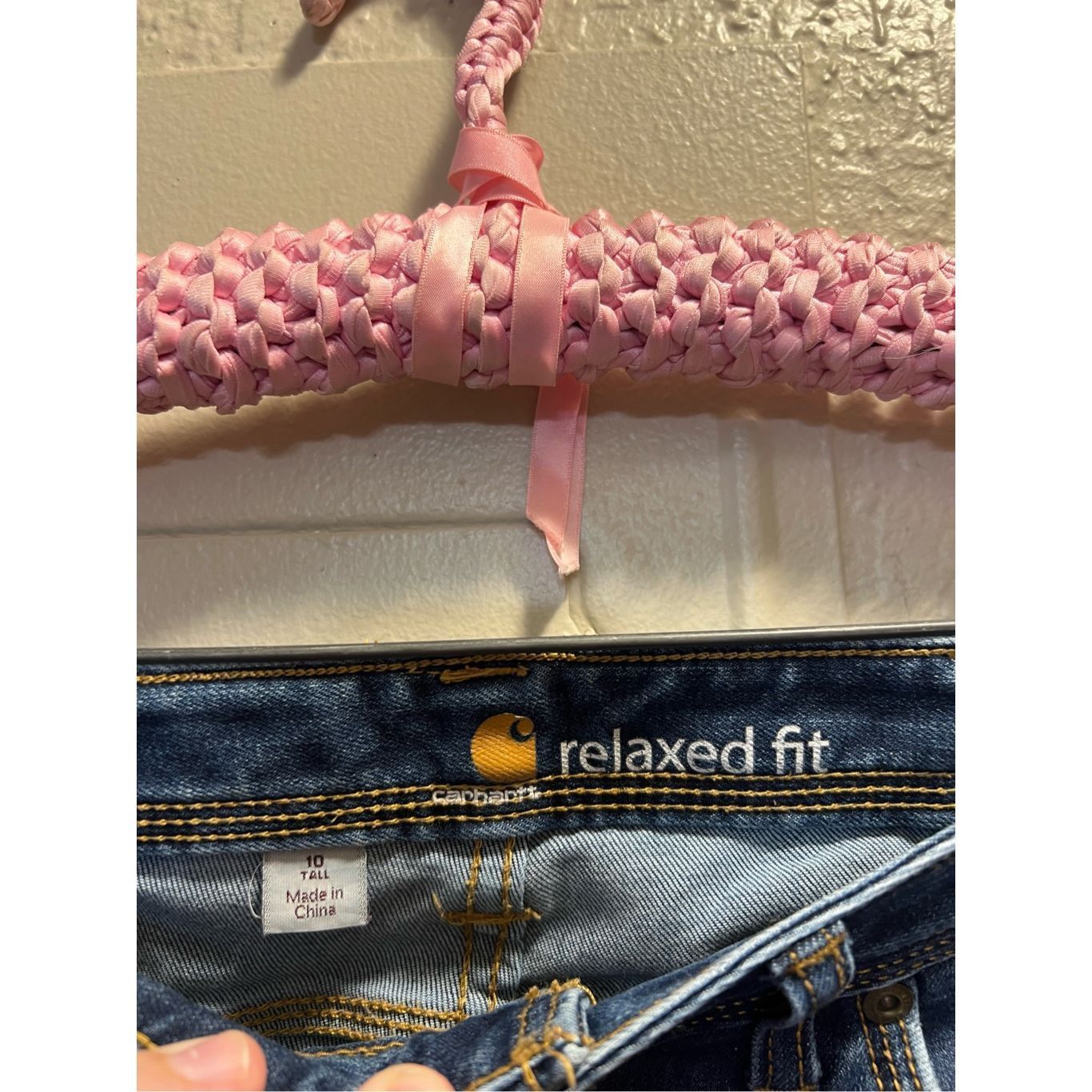 Carhartt Carhartt Relaxed Fit Woman’s Blue Jeans Size 10 Tall - See P Size 32" / US 10 / IT 46 - 7 Thumbnail