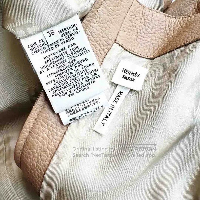 Hermes Hermes Goat Skin Dress Size XS / US 0-2 / IT 36-38 - 9 Thumbnail