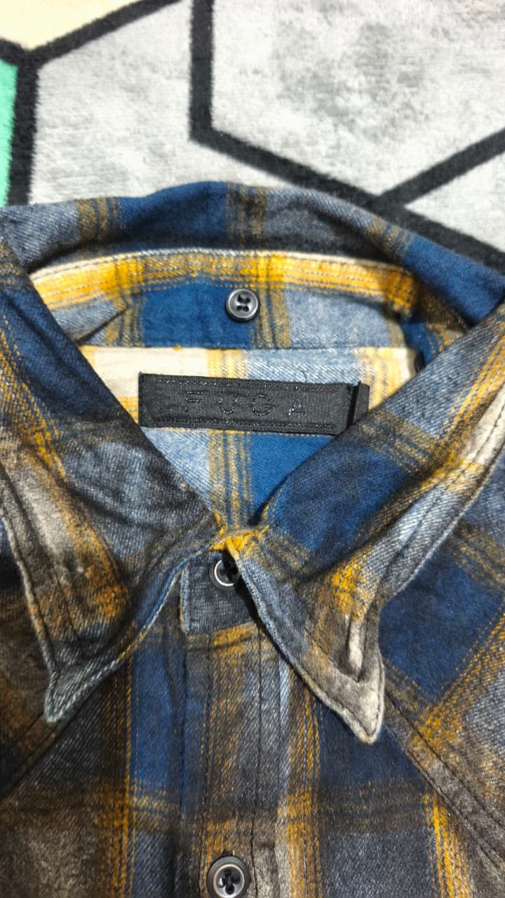 GOSTAR DE FUGA GOSTAR DE FUGA PLAID BUTTON UP SHIRT Size US S / EU 44-46 / 1 - 4 Thumbnail