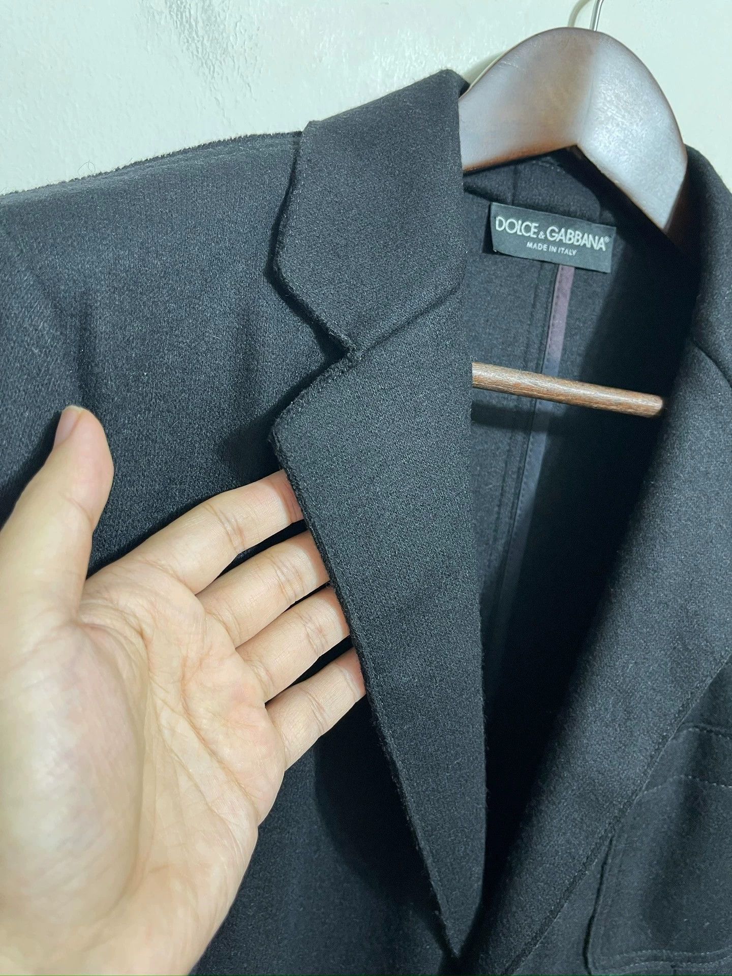 Dolce & Gabbana Dolce & Gabbana DG Slim Fit Wool-Blend Blazer 52 Size 52R - 3 Thumbnail