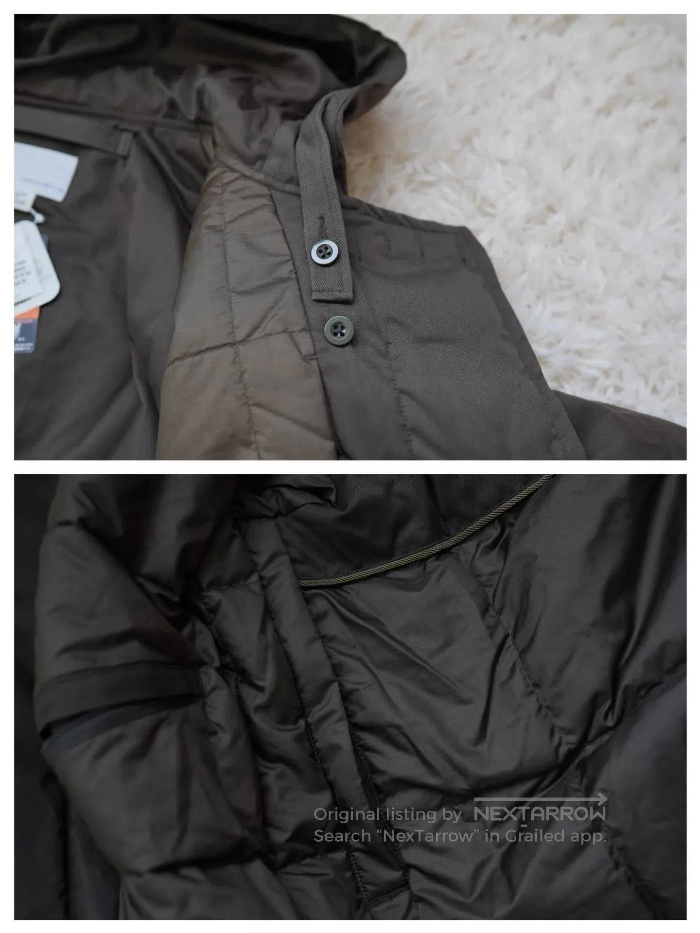 Nanamica Hooded Toggle-Front Long Heavy Coat. Size US M / EU 48-50 / 2 - 9 Thumbnail