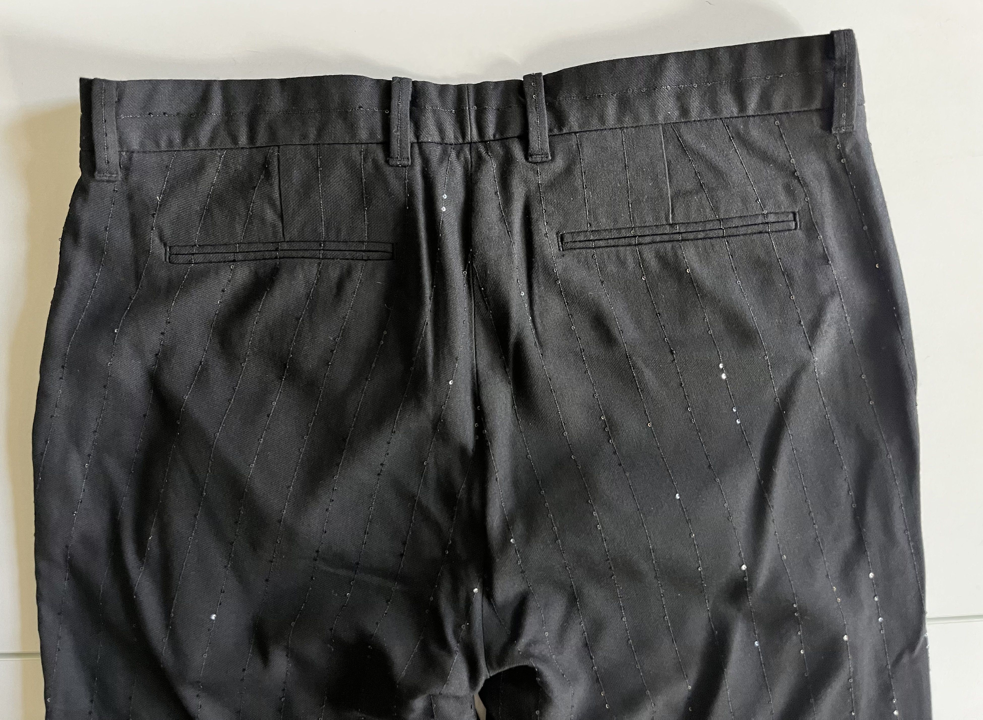 John Varvatos John Varvatos - Sequin pinstripe dress pants Size 50R - 7 Thumbnail