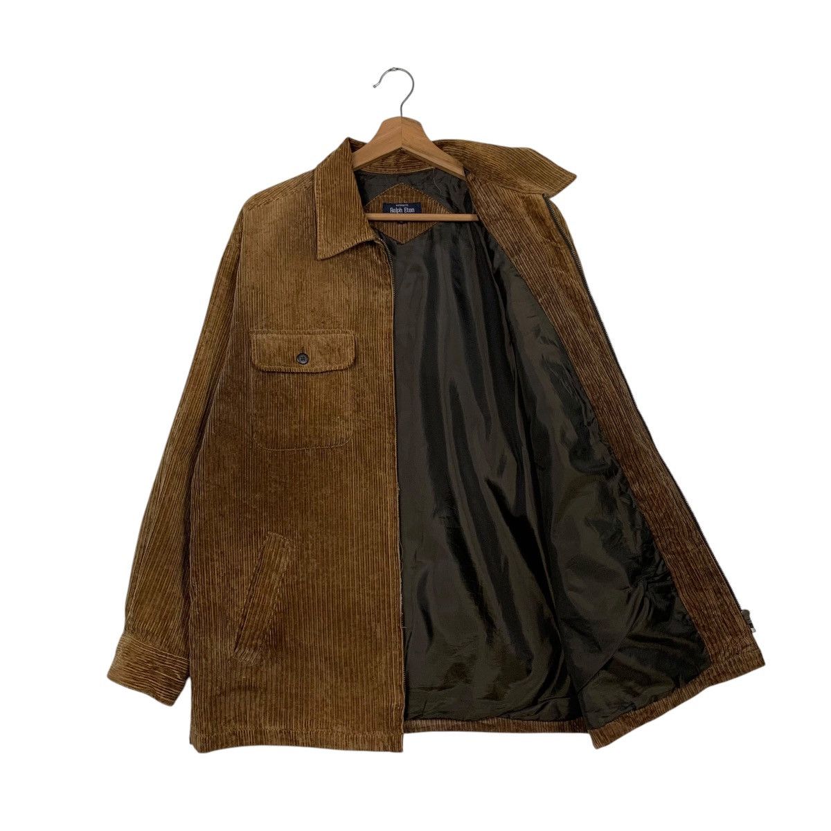Vintage 90’s RALPH ETON 4 Pocket Work Corduroy Jacket #2566-C116 Size US L / EU 52-54 / 3 - 8 Thumbnail