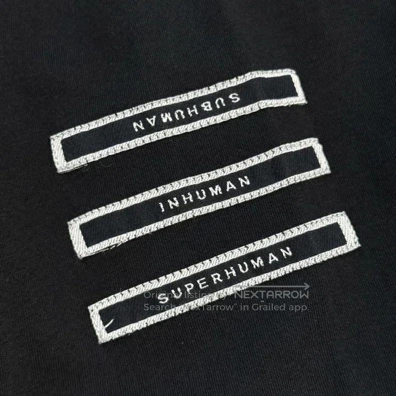 Rick Owens Rick Owens size os Three-bar long T-shirt Size US M / EU 48-50 / 2 - 4 Thumbnail