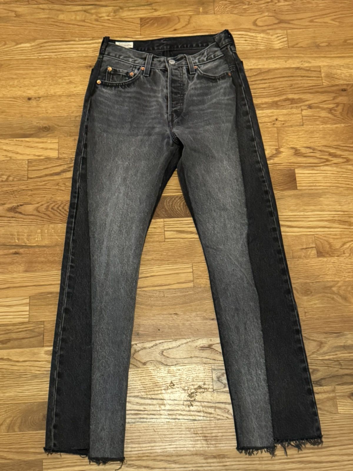 Levi's Levi's Premium 501 black/grey 26x29 Size 26" / US 2 / IT 38 - 1 Thumbnail