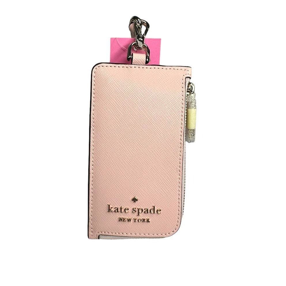 Kate Spade Kate Spade Staci ID Card Case Lanyard Chalk Pink Size ONE SIZE - 1 Thumbnail