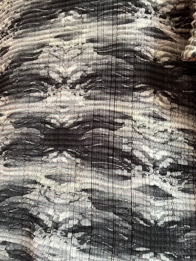 Issey Miyake Issey Miyake Ink-wash Pleated Long Sleeve Top Size S / US 4 / IT 40 - 6 Thumbnail