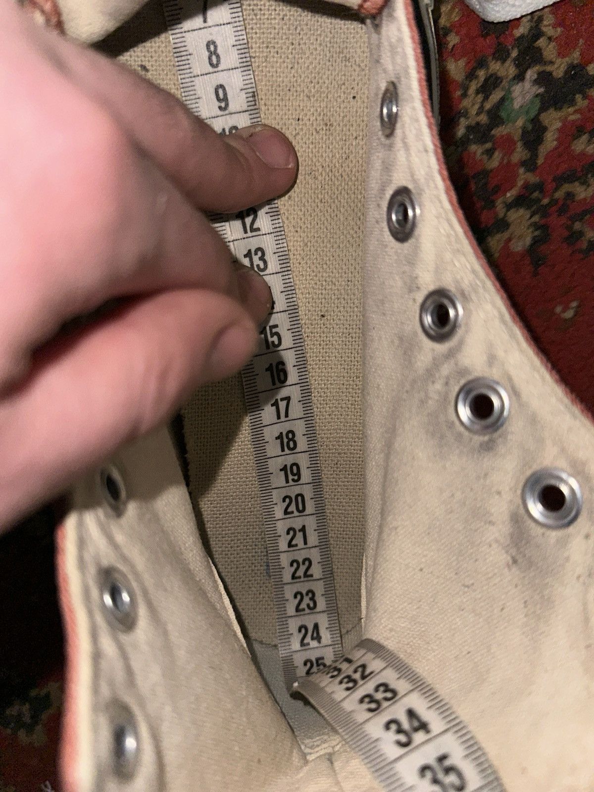 Converse WMNS Vintage Converse Chuck Taylor All Star Made in USA US 4 Size US 5 / EU 37 - 22 Thumbnail