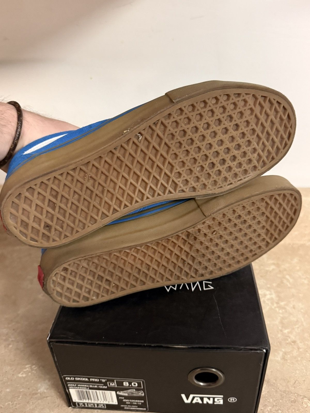 Golf Wang × Syndicate × Vans Golf Wang Vans Syndicate Gum/Blue 2013 Sz 8 Size US 8 / EU 41 - 4 Thumbnail