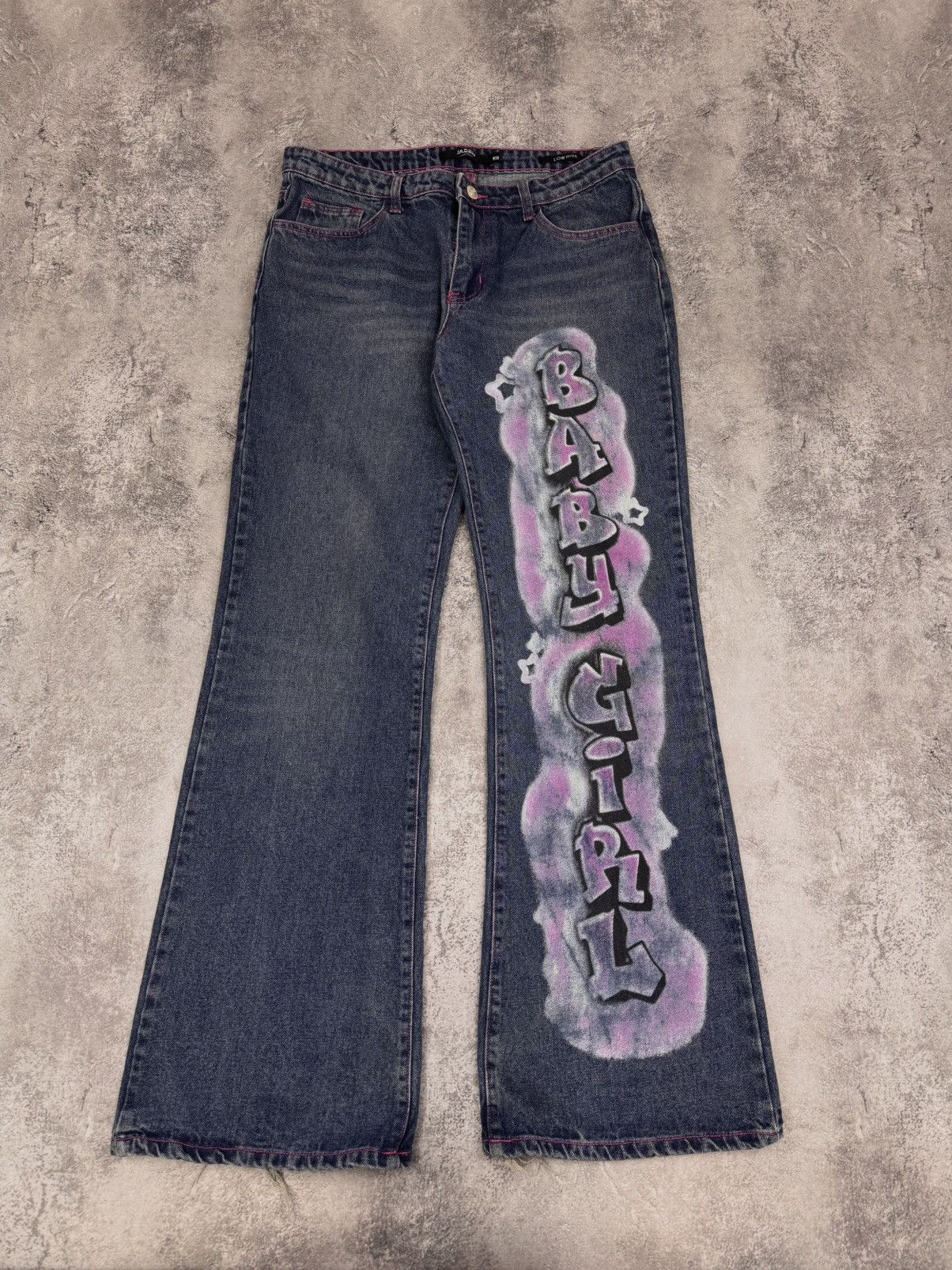 Jaded London Jaded London Women Flared Jeans Blue Size 28 Size 28" / US 6 / IT 42 - 1 Thumbnail