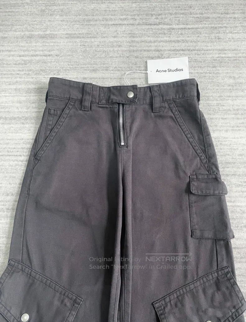 Acne Studios Acne Studios Washed Tie-dyed Flared Pocket Work Trousers Size 24" / US 00 / IT 34 - 3 Thumbnail