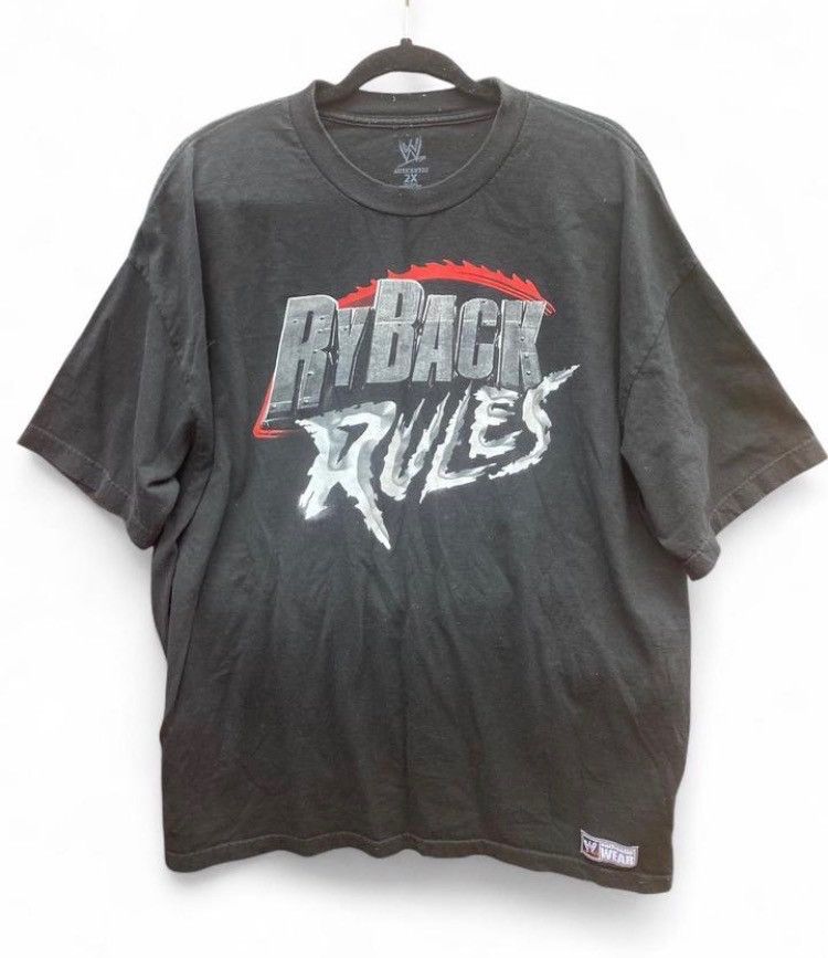 WWE Ryback “Ryback Rules” WWE Tee XXL Size US XXL / EU 58 / 5 - 1 Thumbnail