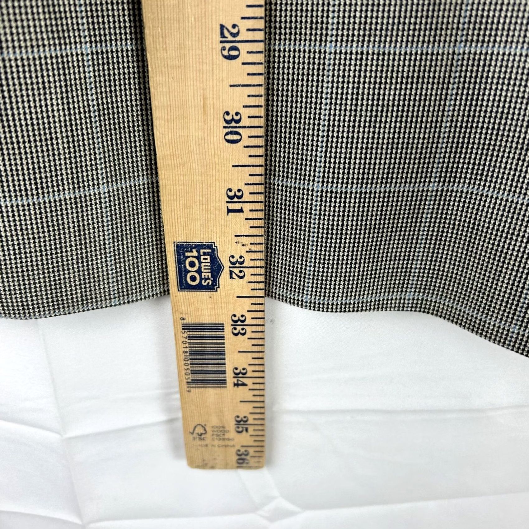 Brooks Brothers Brooks Brothers Sport Coat 346 Mens 46R Gray Plaid Silk Wool Tweed Two-Button Notch Lapel肩 Size US S / EU 44-46 / 1 - 7 Thumbnail