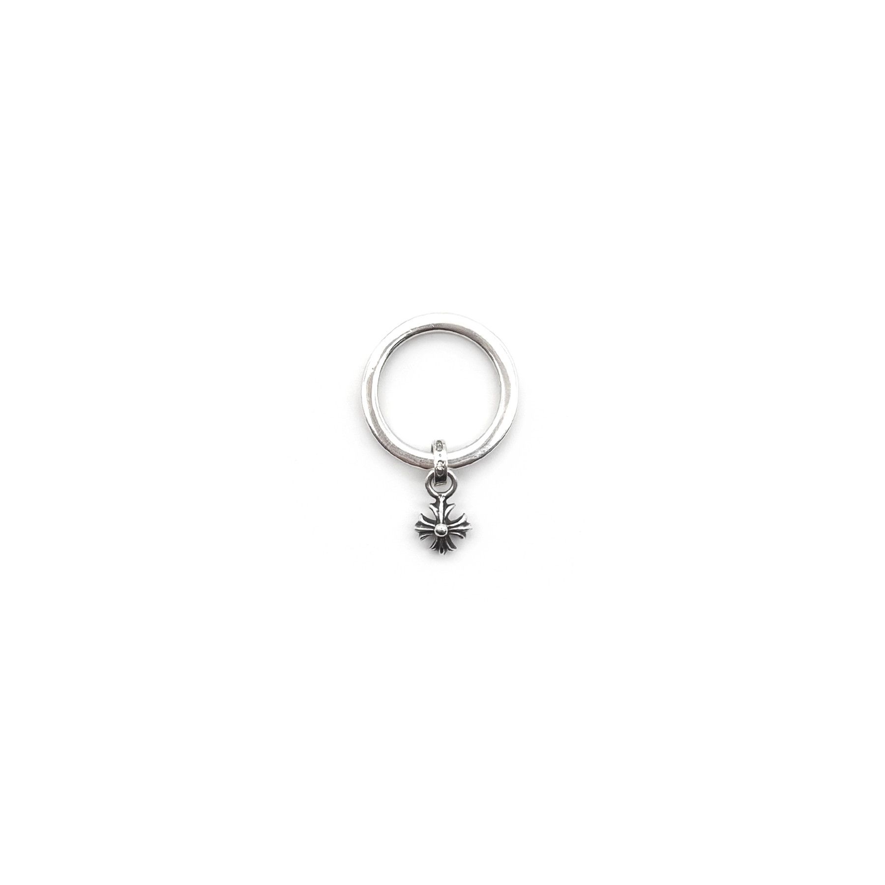 Chrome Hearts Chrome Hearts Silver NTFL Cross Ring Size ONE SIZE - 4 Thumbnail