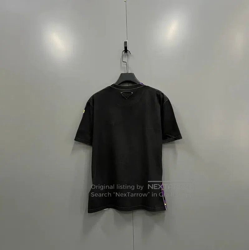 Prada Prada Colorful Short Sleeve Cotton T-Shirt. Size US L / EU 52-54 / 3 - 2 Thumbnail