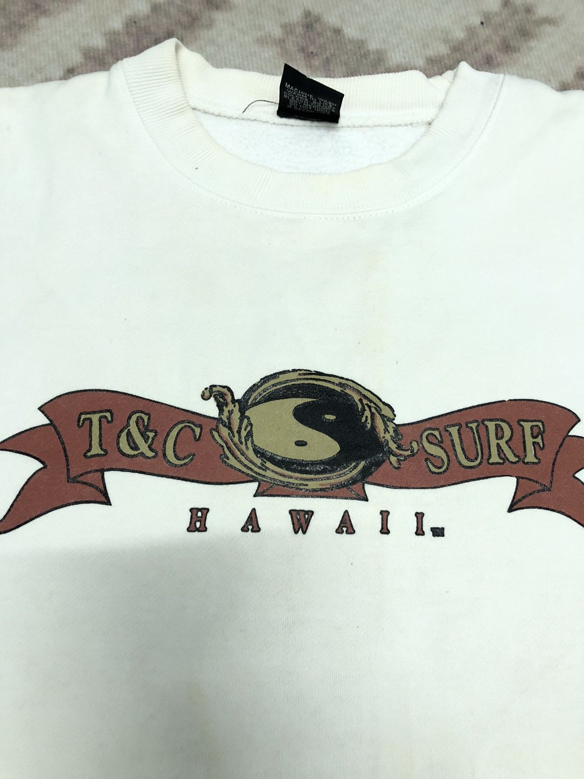 Vintage Vintage T&C Surfing Sweatshirt Biglogo Surf Style Size US L / EU 52-54 / 3 - 5 Thumbnail
