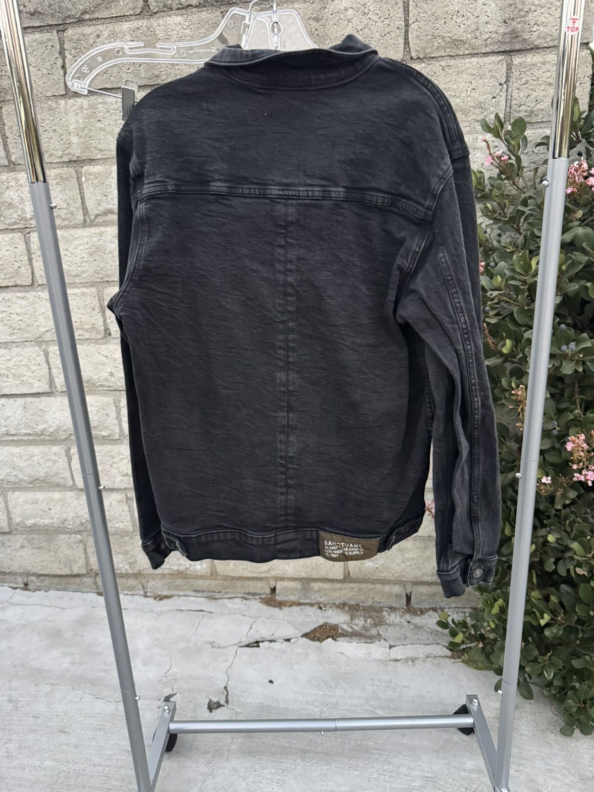 Other Sanctuary black denim jacket Size US M / EU 48-50 / 2 - 4 Thumbnail