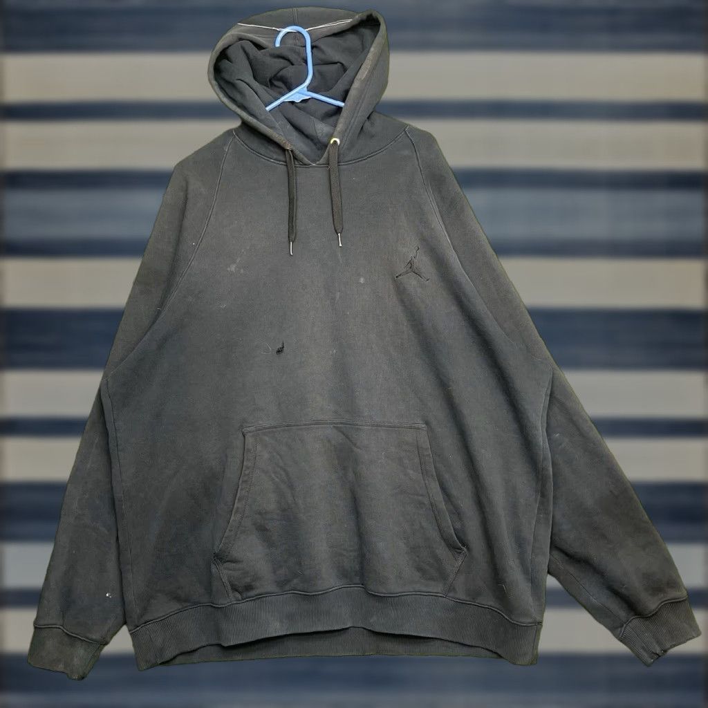 Jordan Brand **Black Air Jordan Hoodie Mens 3XL Fleece Jumpman Logo Pullover** User: **Black Air Jordan Hoodie 3XL Mens Fleece Jumpman Logo Pullover** Size US XXL / EU 58 / 5 - 1 Thumbnail