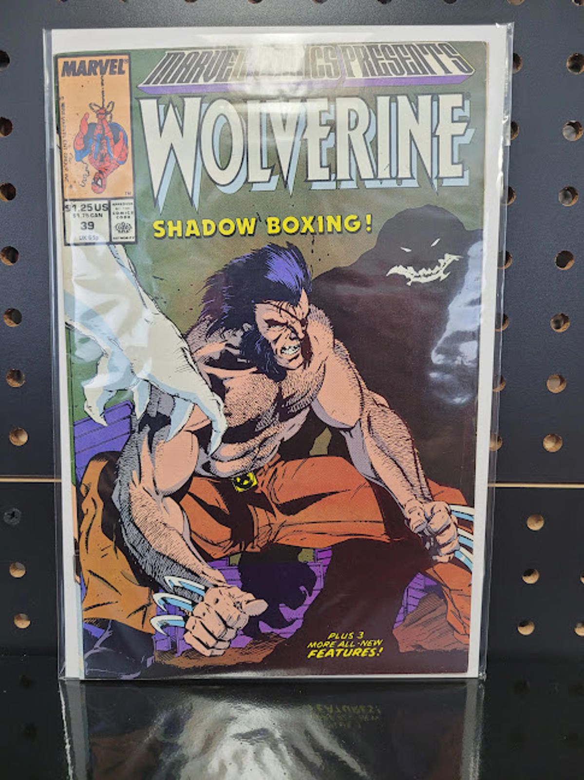 Marvel Comics Wolverine #39 Comic Book - Shadow Boxing Action! Size ONE SIZE - 1 Preview