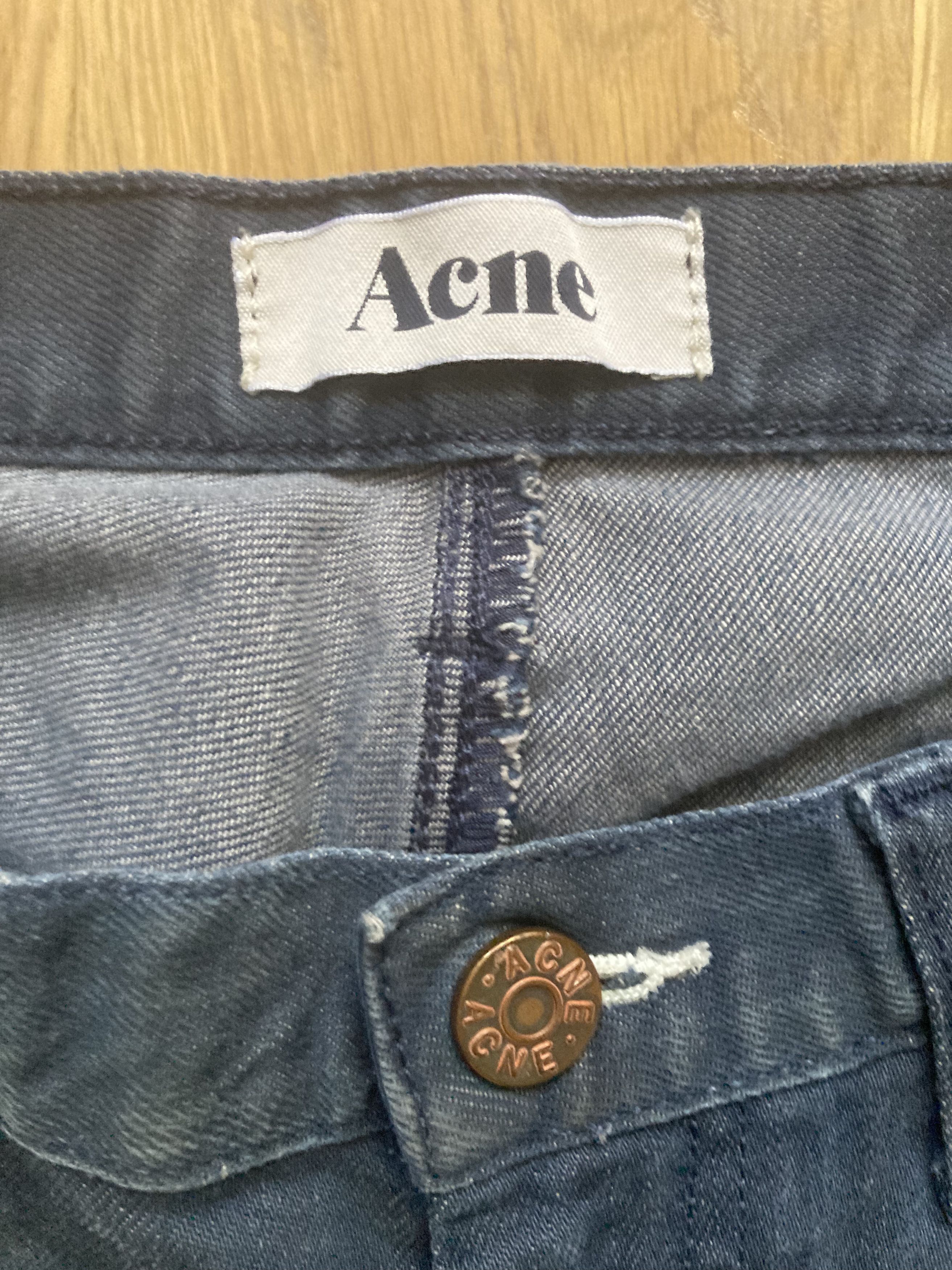 Acne Studios Acne Studios Max Thunder Grey Jeans Size 31/32 Size US 31 - 3 Thumbnail
