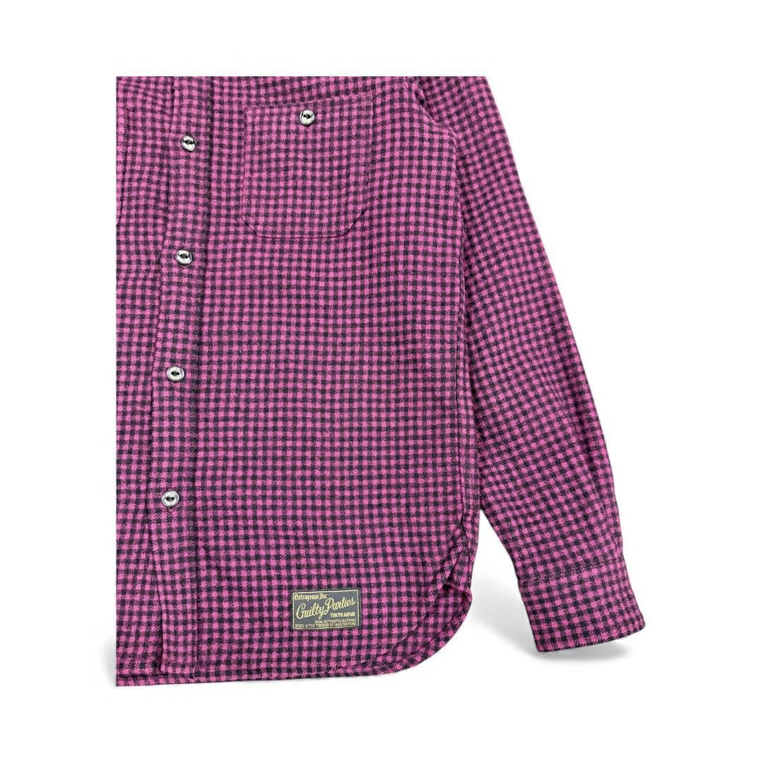 Wacko Maria Wacko Maria Guilty Parties painted Houndstooth flannel Red Size US M / EU 48-50 / 2 - 10 Thumbnail