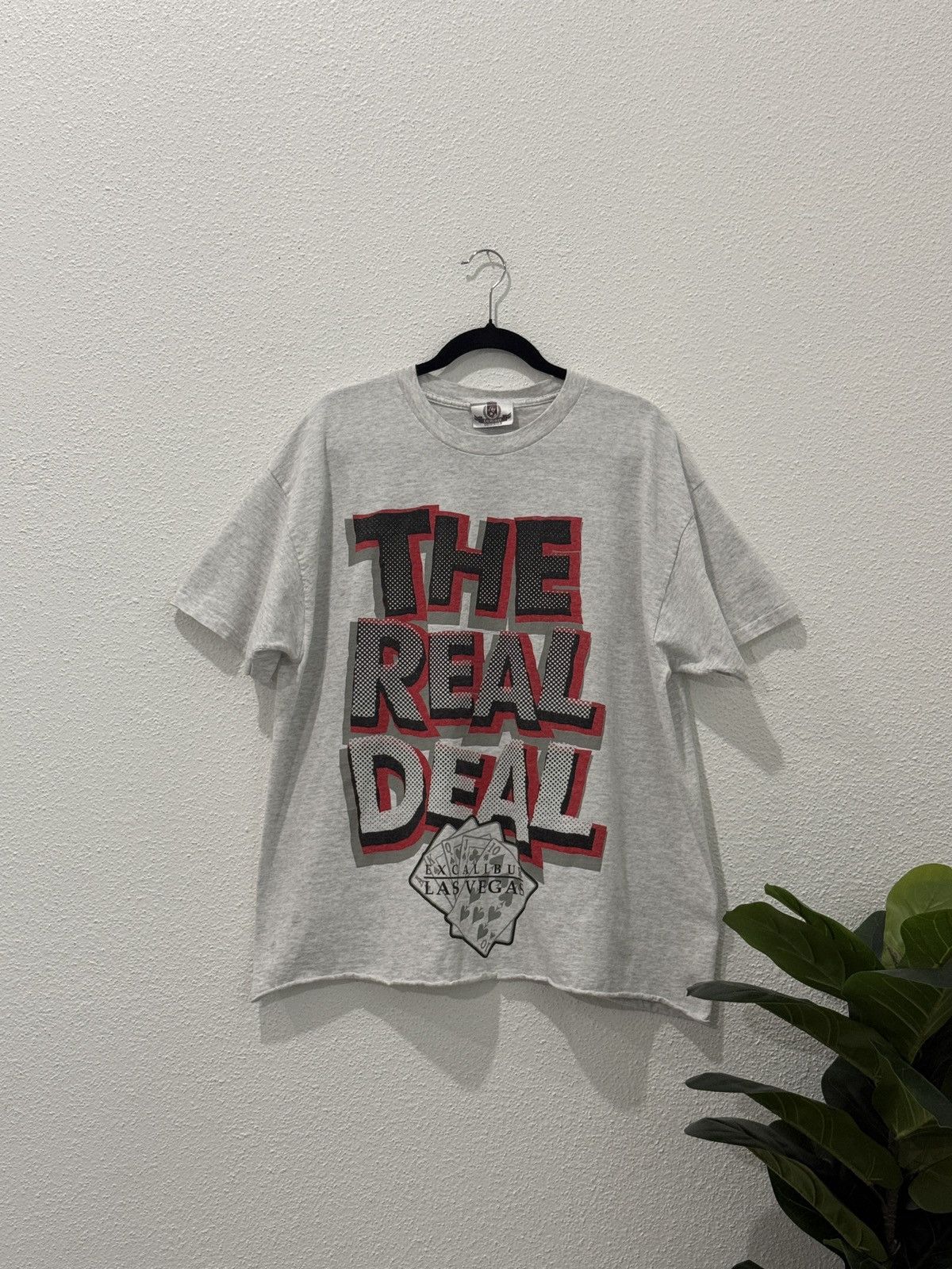 Vintage Vintage 90s The Real Deal Excalibur Las Vegas Tshirt XL USA Size US XL / EU 56 / 4 - 1 Thumbnail