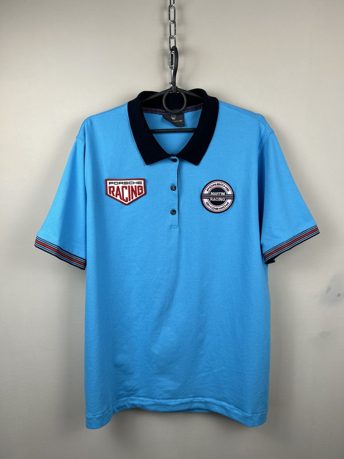 Porsche Design Porsche Racing Martini Racing Polo T shirt Size US XL / EU 56 / 4 - 1 Thumbnail