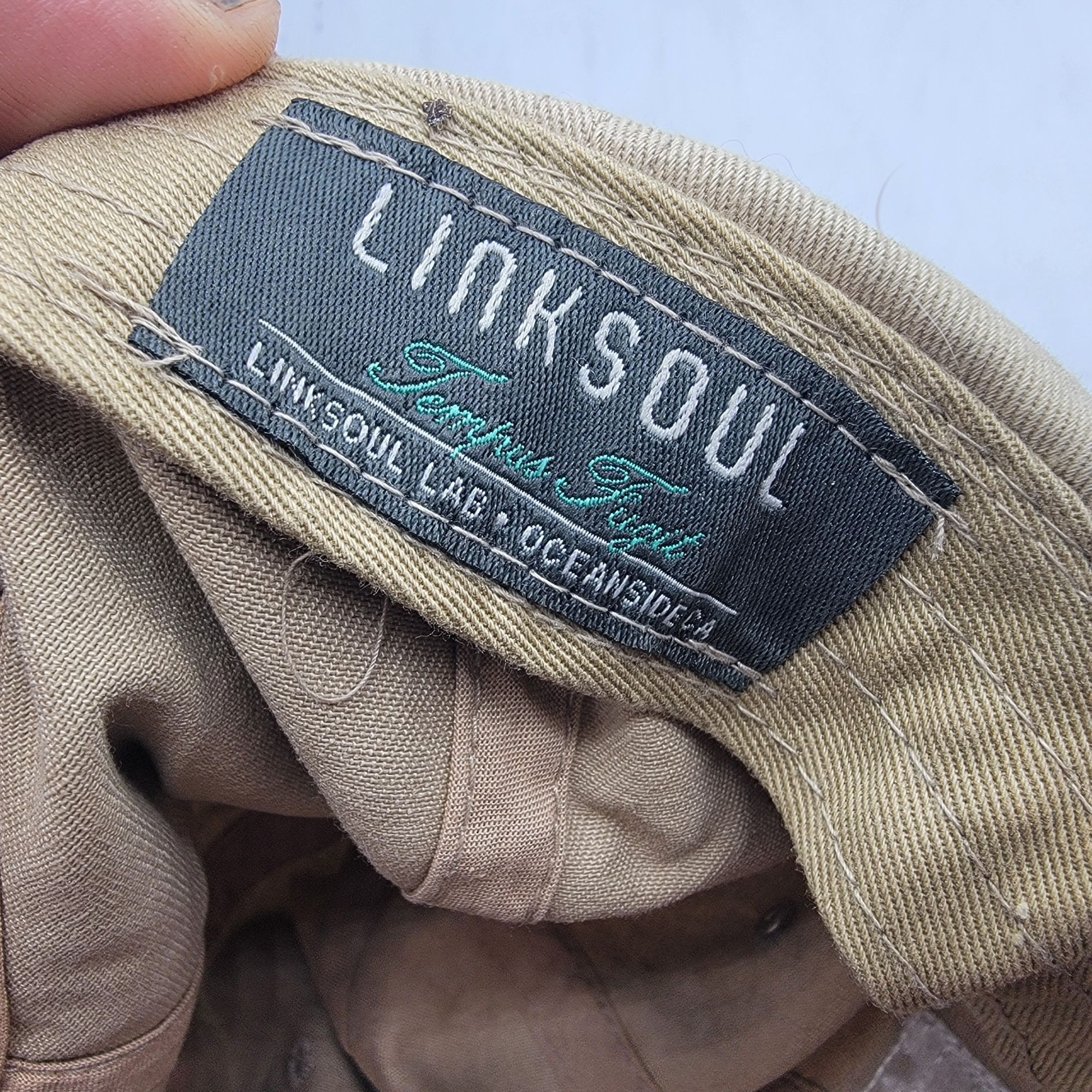 Other Linksoul Adults Beige Baseball Hat Cap Adjustable Casual Out Size ONE SIZE - 5 Thumbnail