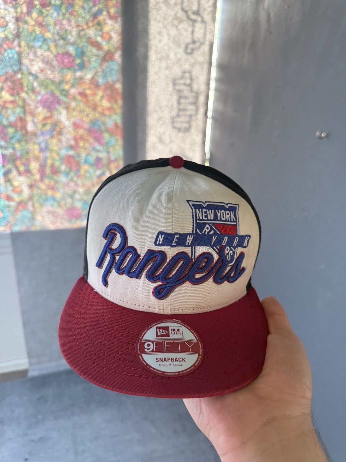 New Era New York Rangers hat Size ONE SIZE - 2 Thumbnail