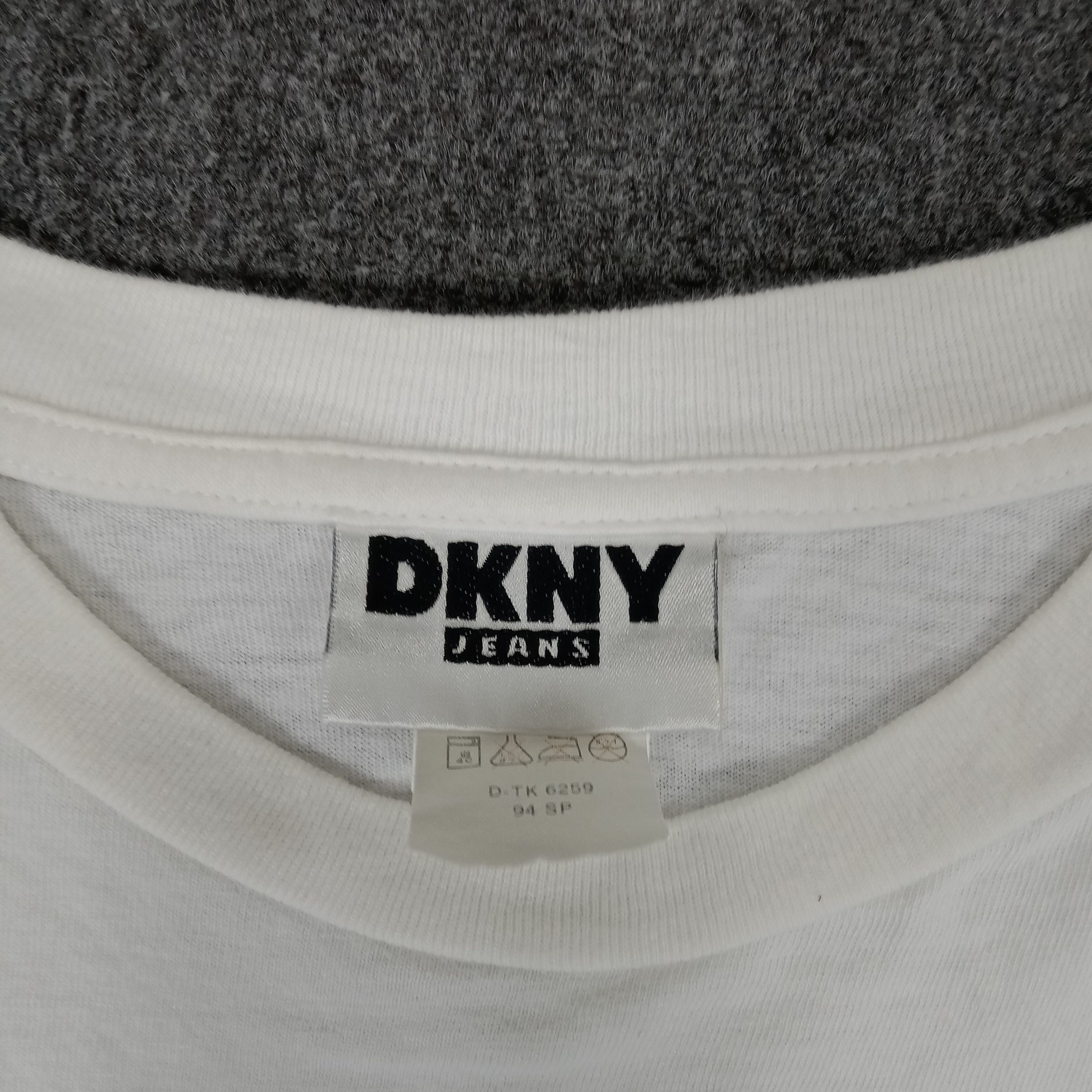 DKNY × Vintage DKNY Jeans Devotion American Style Tshirt Size US XL / EU 56 / 4 - 3 Thumbnail