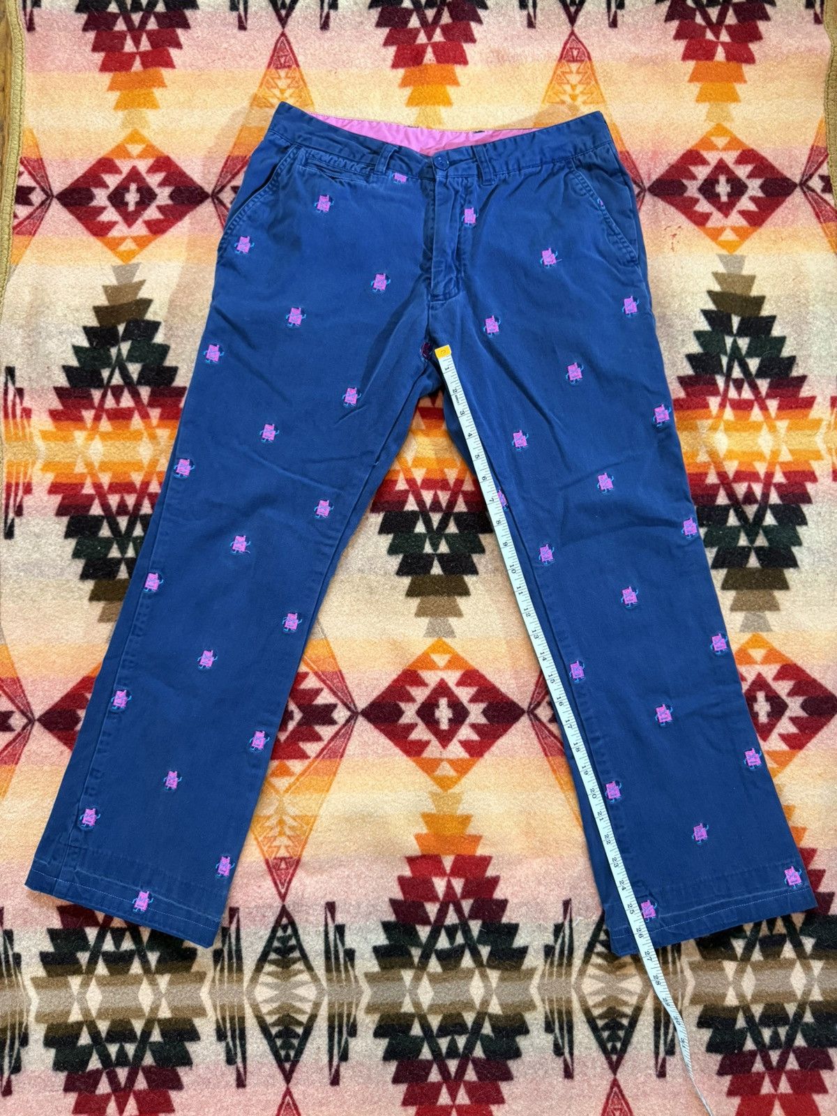 Other adultswim ATHF Mooninite WeekBenders Pants, Err Edition Size US 30 / EU 46 - 9 Thumbnail