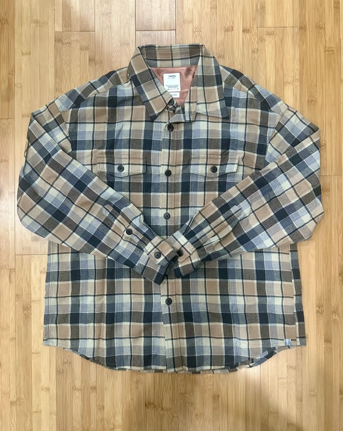 Visvim Boomer Shirt Check L/S | Grailed