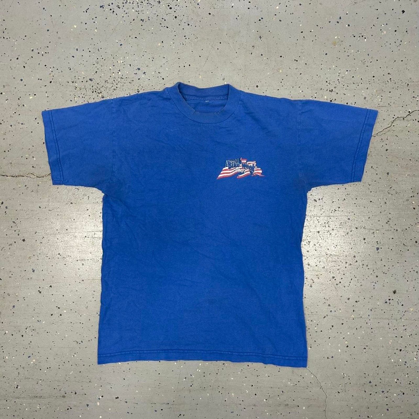 Other Blue Y2K 2007 Daytona Bike Week cotton T-shirt Size US M / EU 48-50 / 2 - 3 Thumbnail