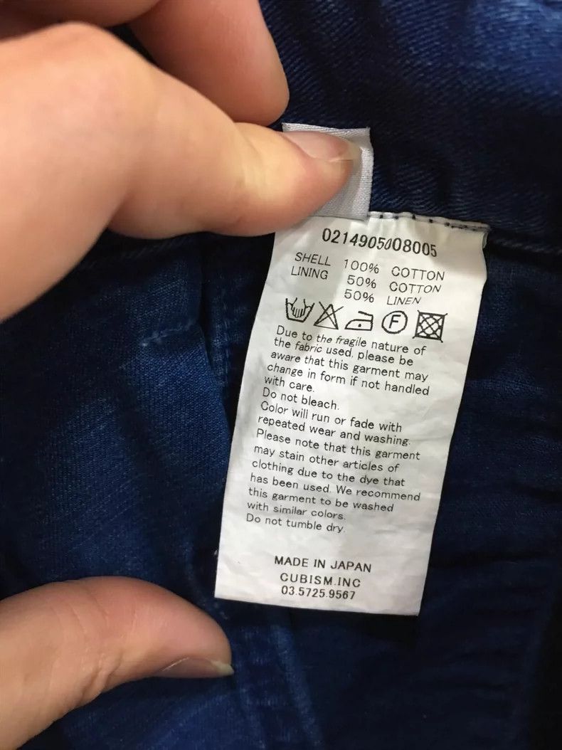 Visvim visvim size 2 14ss ICT chino slub cords blue dye slacks ca Size US 28 / EU 44 - 6 Thumbnail