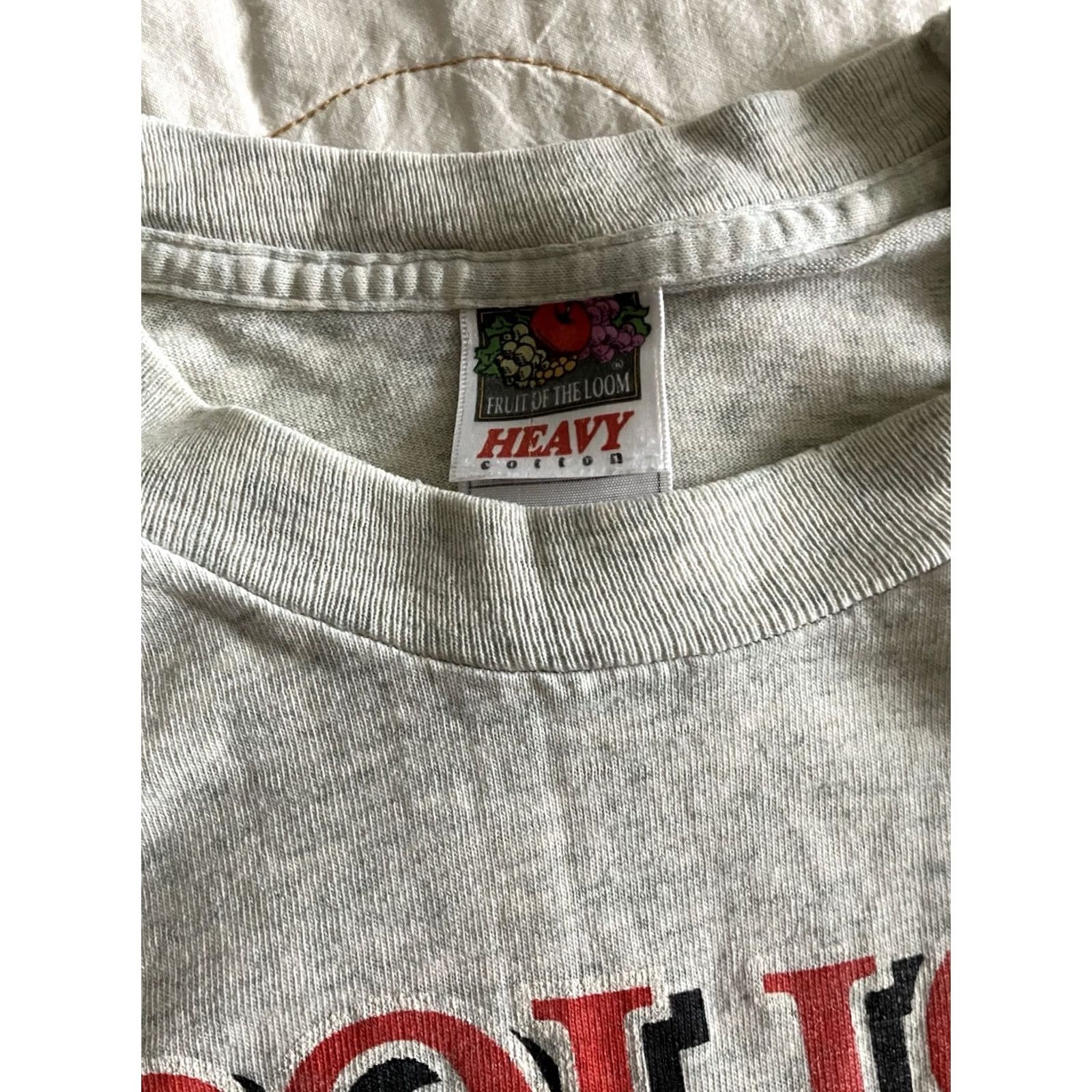 Fruit Of The Loom VINTAGE 90s Polish Definition T Shirt Mens Large USA Made Novelty Tee FOTL Size US L / EU 52-54 / 3 - 3 Thumbnail