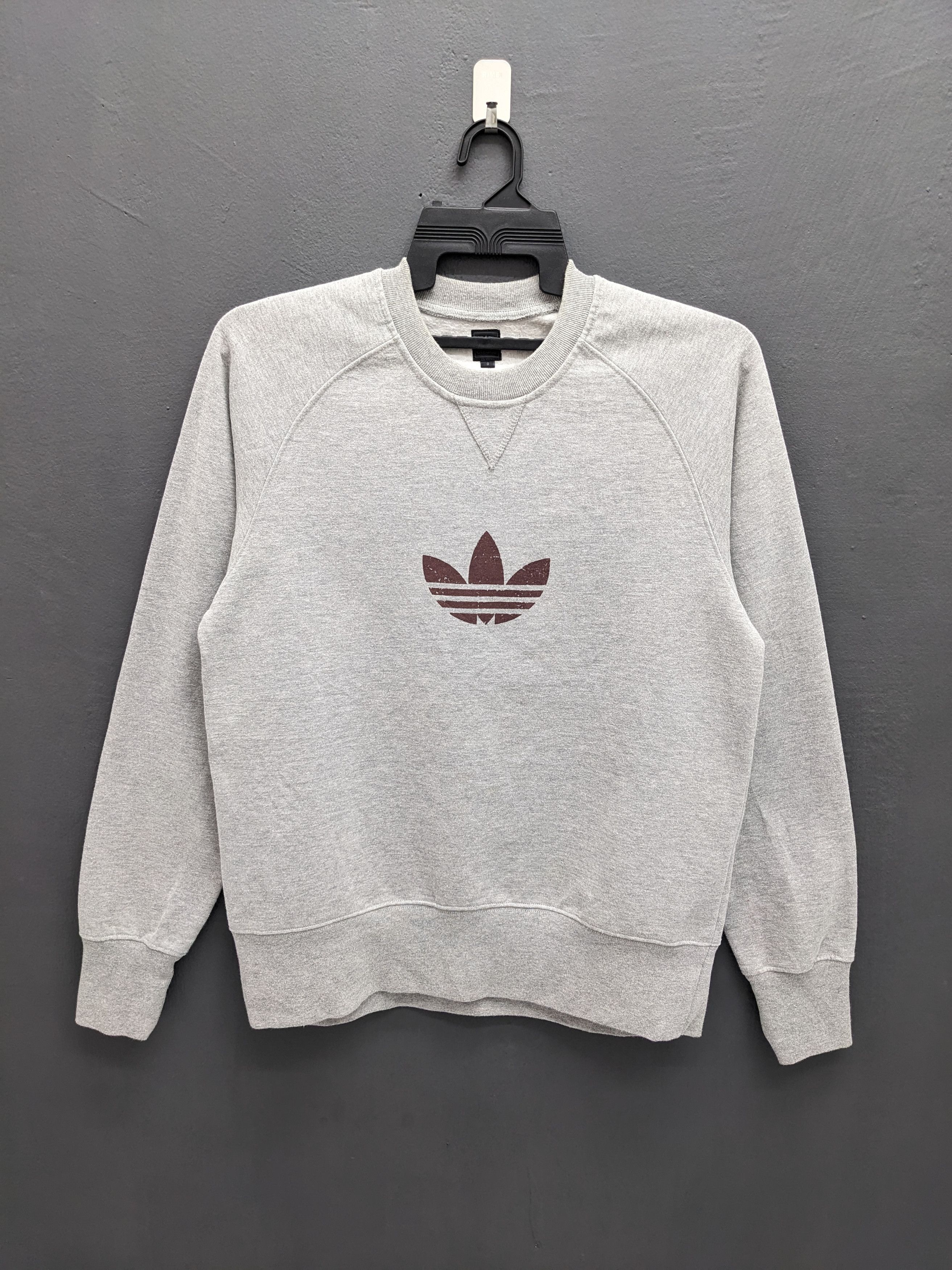 Adidas Vintage Adidas Streetwrar Trefoil Raglan Sweatshirt Size US M / EU 48-50 / 2 - 2 Thumbnail